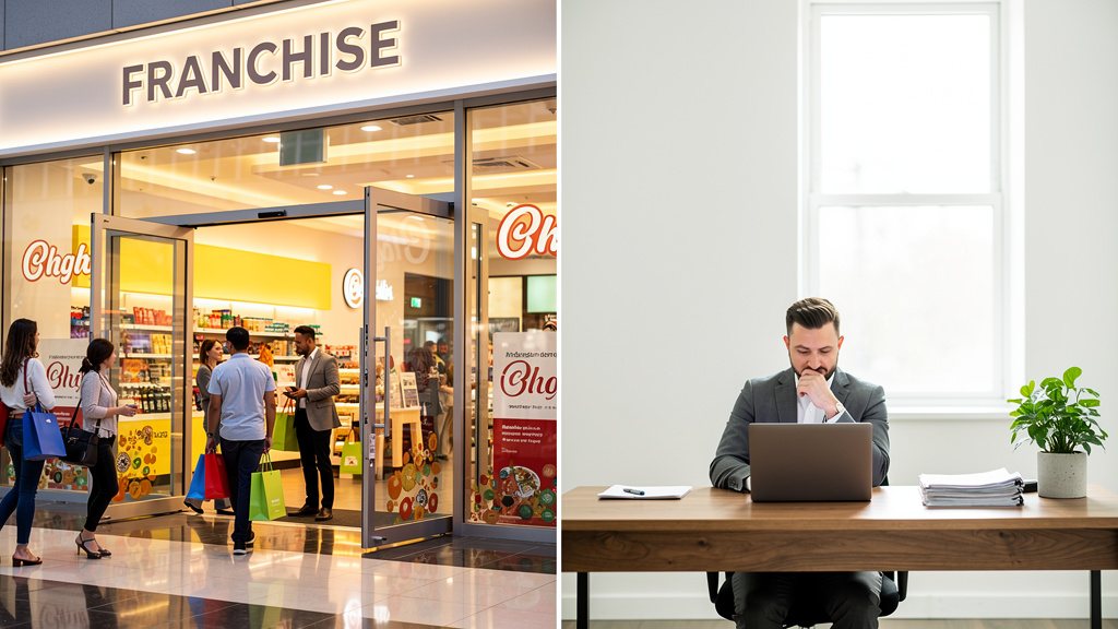 Franchise vs. Eigenes Geschäft: Vor- und Nachteile im Vergleich